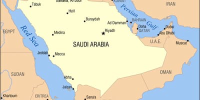 Al jouf kartes Saūda Arābija