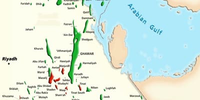 Karte manifa Saūda Arābija