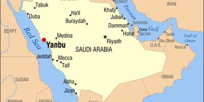 Yanbu KSA karte